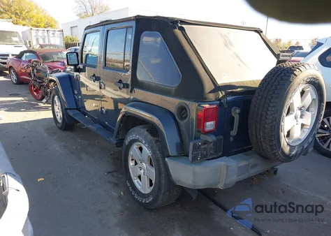 2007 Jeep Wrangler Unlimited Sahara из США, поврежденный, VIN 1J4GA59147L148739